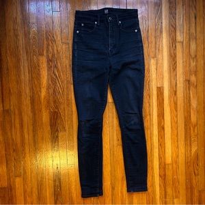 GAP true skinny black denim